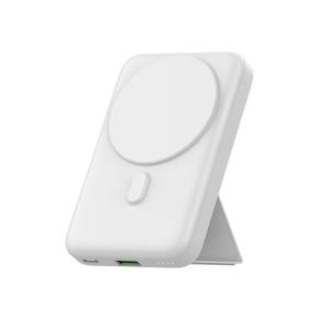 OKZU C1033 White 22.5W Fast Charging 10000mAh Magnetic Wireless Power Bank 15W fast charging with holder  for mobile phones
